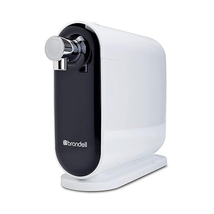 Brondell H630 Cypress Countertop Water Filter System for Kitchen Sinks, Three-Stage Filtration System and Dispenser Attaches to Faucet, White