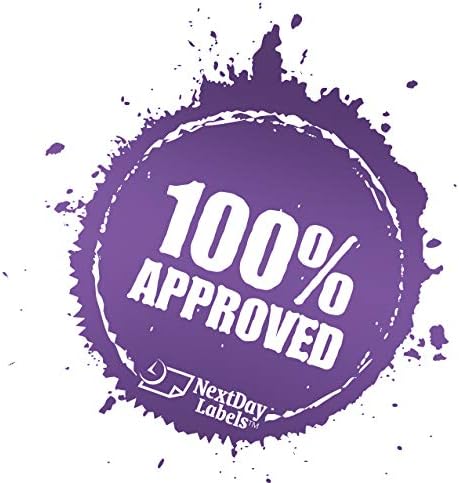 8-1/2 x 11" Neon Color High Light Fluorescent Labels for Laser & Inkjet Printer (Orange Fluorescent, 1.66" Round - 24 Per Page | 2400 Labels)