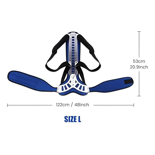 Adjustable Spine Posture Corrector for Back Support,2026 New Full Scoliosis Back Brace Posture Corrector for Kyphosis and Vertebral Compression Fracture Men and Women (Black, Large)