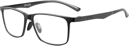 JM Al-Mg Metal Blue Light Blocking Glasses Men Women Anti Blue-Light Computer Glasses, Relieve Eyestrain and Eye Protection