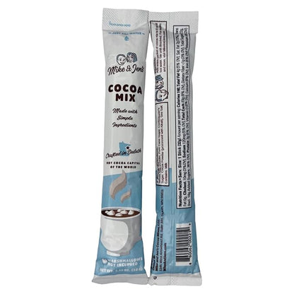 Mike & Jen's Hot Cocoa Mix Single Serve Sticks. 5 Simple Ingredients. 12 Servings