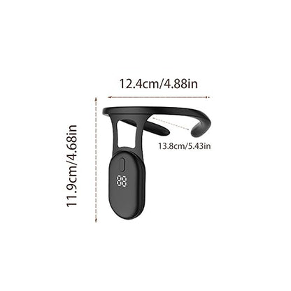BestAlice Smart Posture Corrector and Trainer, Hanging Back Posture Correction, Intelligent Posture Trainer Check Posture in Real Time, Hunchback Posture Corrector Universal for Men fnd Women, Orange