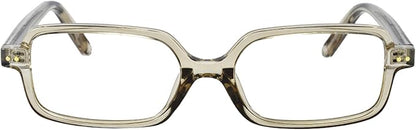 TIJN Olisa Blue Light Blocking Glasses for Women Men,Oval Glasses Frame Bluelight Glasses for Gaming/Computer/Screen