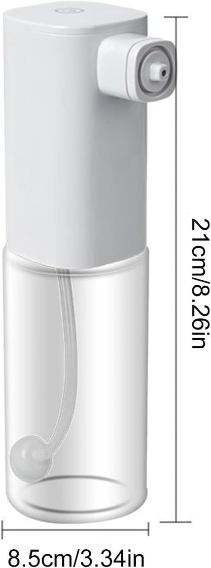 Foaming Hand Soap Dispenser Automatic - Puppy Soap Dispenser for Bathing, Shampoo Frother | Touchless Design, Rechargeable 1200mAh Battery, 300ml Capacity, ABS Material, 21x8.5cm