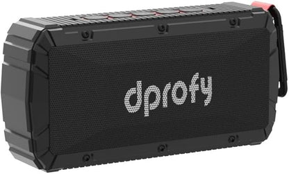 Dprofy 2Pcs Pro Portable Magnetic Bluetooth Golf Speaker Wireless Waterproof IPX6/Shockproof - 3rd Generation Magnetic Golf Speakers for Golf Cart 24 Hour Playtime (2Pcs with TWS & SD Card Function)