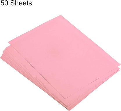 MECCANIXITY 50 Sheets Colored Copy Paper 16.5 x 11.7 Inch Printer Paper 80gsm Light Pink for Office Printing, Document Copying, Invitations, Forms, Art Projects