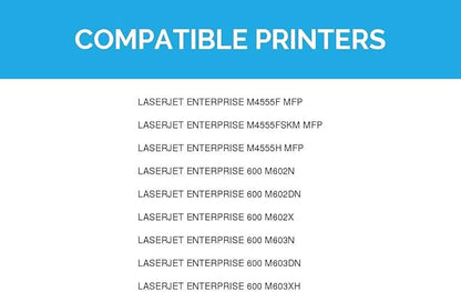 LD Products Compatible Toner Cartridge Replacement for HP 90A CE390A (Black, 4-Pack) for use in Laserjet Enterprise 600 M601dn, 600 M602dn, 600 M602n, 600 M603dn, 600 M603n, 600 M603xh, M4555f, M4555h