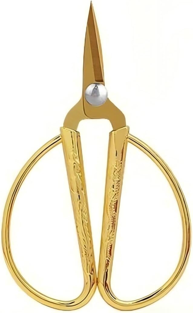 Gold Scissors, Ribbon Cutting Scissors for Grand Opening Ceremonies, Special Events Inaugurations and Ceremonies, Right/Left Handed 3.15"