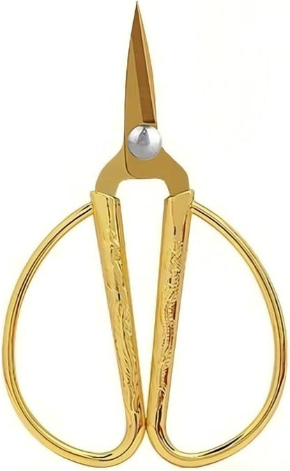 Gold Scissors, Ribbon Cutting Scissors for Grand Opening Ceremonies, Special Events Inaugurations and Ceremonies, Right/Left Handed 3.15"