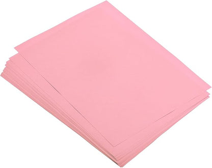MECCANIXITY 75 Sheets A4 Colored Print Copy Paper 5.8" x 8.3" Origami Paper Printer Paper 80gsm for Printing, Document Copying, Art Craft,Light Pink