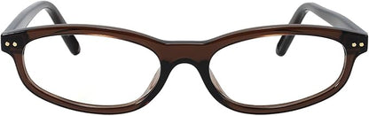 TIJN Olisa Blue Light Blocking Glasses for Women Men,Oval Glasses Frame Bluelight Glasses for Gaming/Computer/Screen