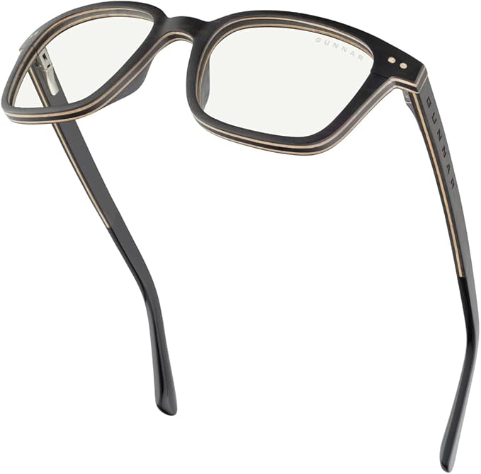 GUNNAR Muir Premium Blue Light Blocking Computer And Gaming Glasses