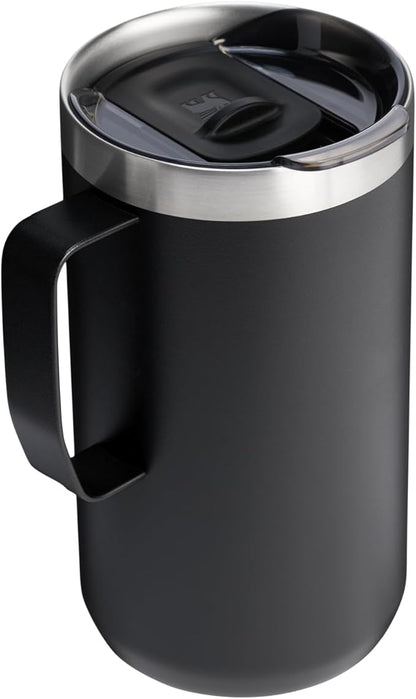 STANLEY Everyday Camp Mug | Drink Through Lid | Cup for Coffee, Tea and Drinks | Insulated Stainless Steel Coffee Mug | BPA-Free