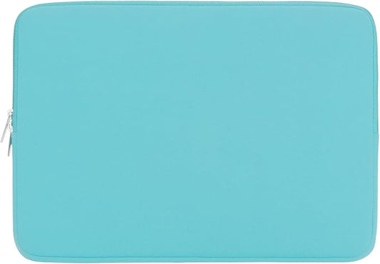 RAINYEAR 15.6 Inch Laptop Sleeve Protective Case Soft Carrying Zipper Bag Cover Compatible with 15.6" Notebook Computer Ultrabook Chromebook (Blue)