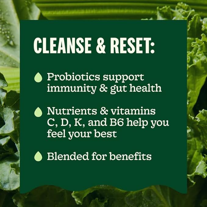 Suja 3-Day Cold-Pressed Juice Cleanse, Organic, Fresh Pressed Juice with No Added Sugar, Supports Immune & Digestive Health, Plant-Based, Gluten-Free & Beginner Friendly (3 Day Cleanse)