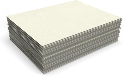 LUXPaper 8.5" x 11" Classic Linen Paper | Letter Size | Natural White | 70lb. Text | 1,000 Qty