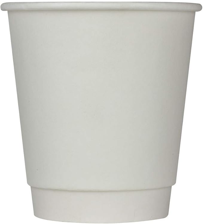 Karat C-WIC510W 10 oz. Wrapped Paper Hot Cups (Case of 500)