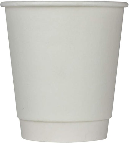 Karat C-WIC510W 10 oz. Wrapped Paper Hot Cups (Case of 500)