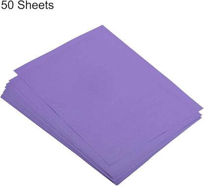 MECCANIXITY 50 Sheets Colored Copy Paper 16.5 x 11.7 Inch Printer Paper 80gsm Dark Purple for Office Printing, Document Copying, Invitations, Forms, Art Projects