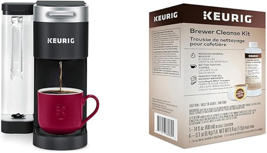 Keurig® K-Supreme Single Serve K-Cup Pod Coffee Maker & Brewer Cleanse Kit For Maintenance Includes Descaling Solution & Rinse Pods
