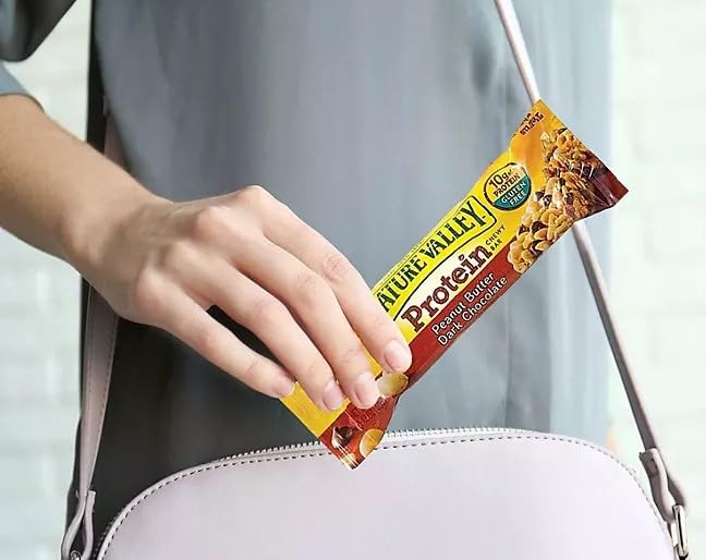NV Peanut Butter Dark Chocolate Protein Chewy Bars (30 ct.) Gluten-free by NV