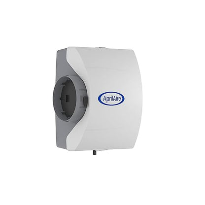 AprilAire 600M 17-gal. Whole-House Large Bypass Evaporative Humidifier with Manual Control for up to 5,000 sq. ft. + AprilAire Model 5843 Humidifier Installation Kit
