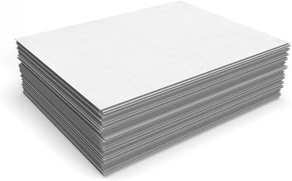 LUXPaper 8.5" x 11" Cardstock | Letter Size | White Linen | 100lb. Cover (183lb. Text) | 50 Qty