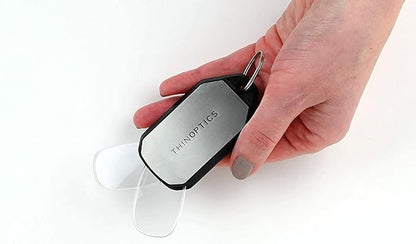 ThinOptics Keychain Case and Readers Rectangular Reading Glasses