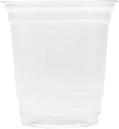 Karat [1000 ct] 8oz Plastic Cups, Clear Disposable Cold Cup for Iced Coffee, Soda, and Juice | 78mm (C-KC8)