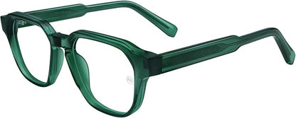 Dollger Blue Light Glasses for Women Men Computer Glasses Square Blue Light Blocking Glasses
