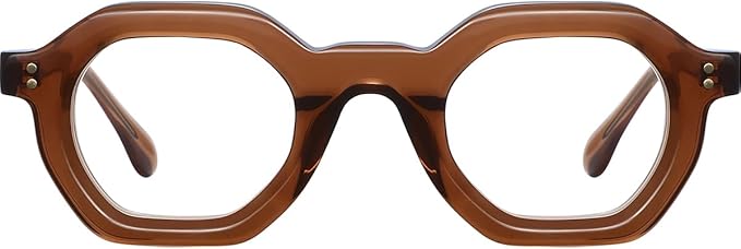 Blue Light Blocking Glasses - Anti Glare & Eyestrain, 99% Filter, Lightweight Acetate Frame for Gaming/Office/Reading