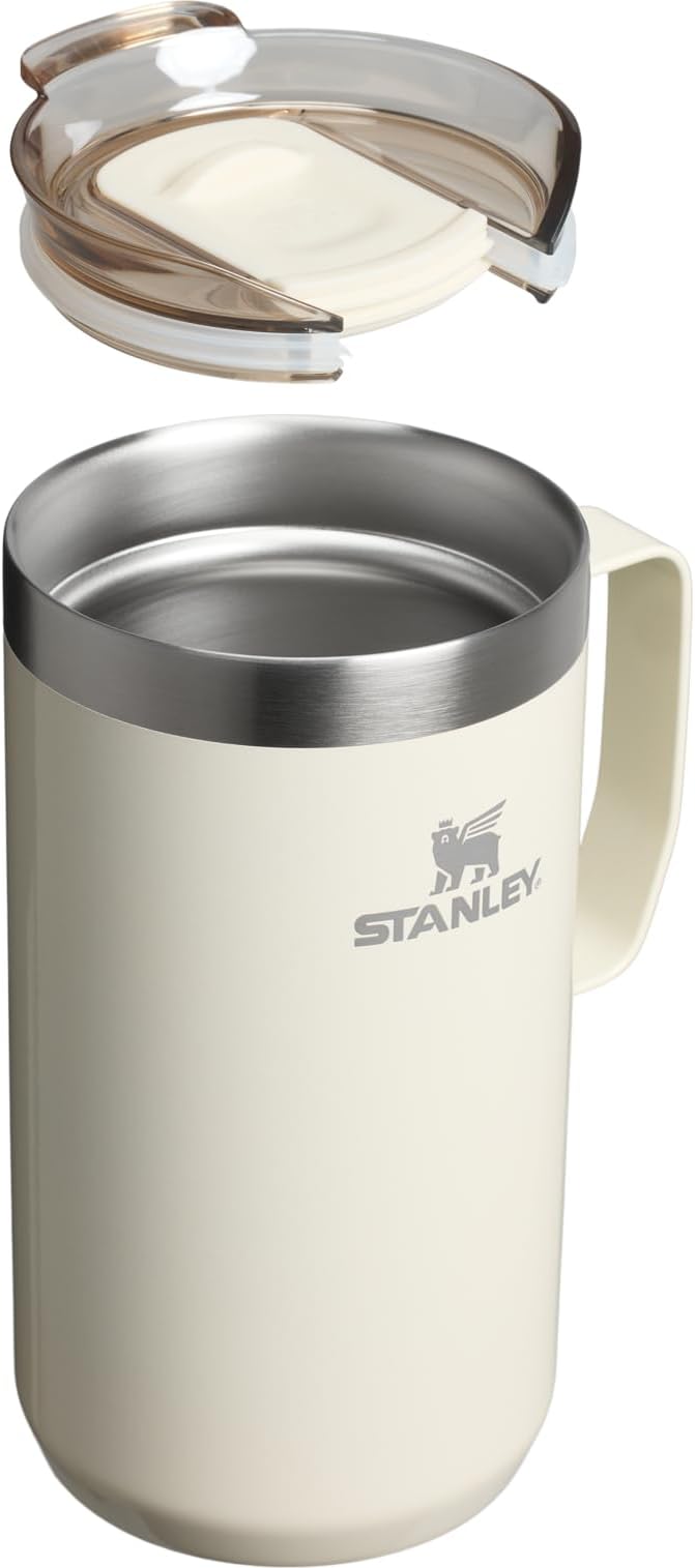 STANLEY Everyday Camp Mug | Drink Through Lid | Cup for Coffee, Tea and Drinks | Insulated Stainless Steel Coffee Mug | BPA-Free