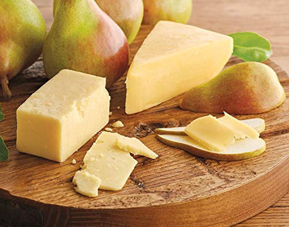 Harry & David Favorites Pear, Popcorn & Relish Gift Basket, Food Gift Basket For All Occasions With 6 Pears, Cheese, Popcorn, 3 Seed Crackers, Relish, Chocolate Covered Cherries, Truffles And Almonds