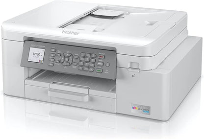 Brother MFC-J4335DW INKvestment Tank All-in-One Printer with Duplex and Wireless Printing Plus Up to 1-Year of Ink in-Box (Renewed Premium), White
