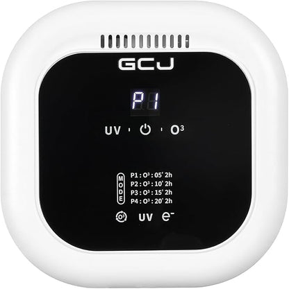 GCJ Mutil function Air Purifier for Pets,Pet air purifier purify Odor with Negative Ions and Ozone Quiet ,323ft²,Compact Small Portable Ionizer for Classroom,Toilet, Closet, Room,Office