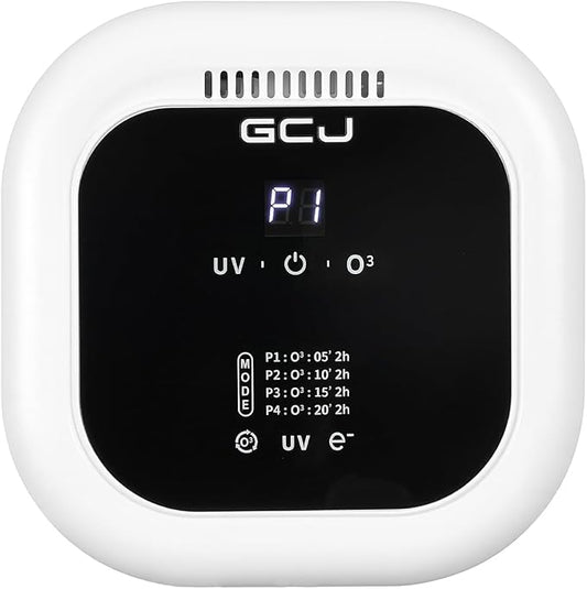 GCJ Mutil function Air Purifier for Pets,Pet air purifier purify Odor with Negative Ions and Ozone Quiet ,323ft²,Compact Small Portable Ionizer for Classroom,Toilet, Closet, Room,Office