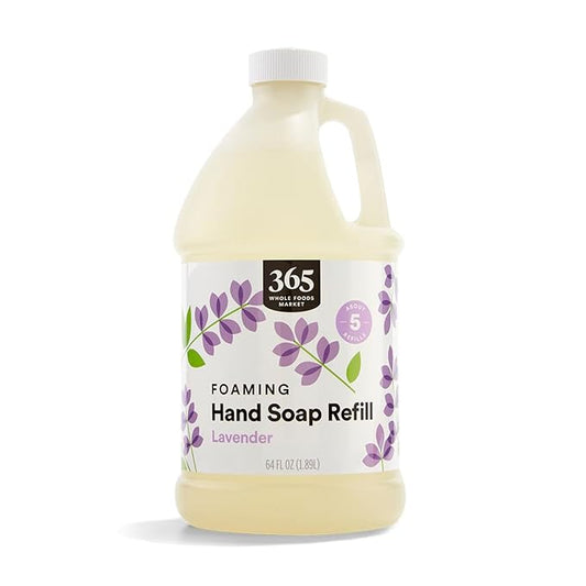 365 by Whole Foods Market, Foaming Hand Soap Refill, Lavender, 64 Fl Oz