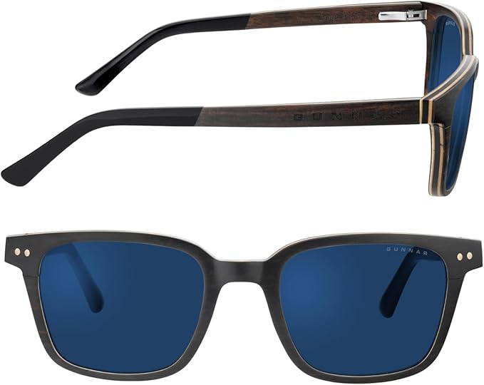 GUNNAR Muir Premium Blue Light Blocking Computer And Gaming Glasses