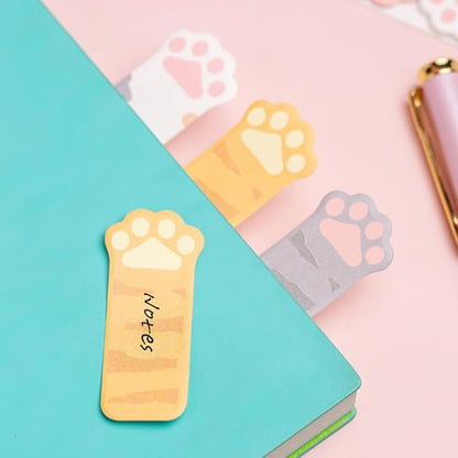 480Pcs Cat's Claw Page Markers Sticky Index Tabs, Arrow Flag Tabs Self Adhesive, Colored Notes Tab Stickers for Notebook, Documents