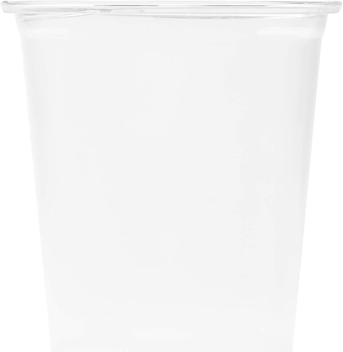 Karat [1000 ct] 10oz Plastic Cups, Clear Disposable Cold Cup for Iced Coffee, Smoothies, and More, 78mm (C-KC10)