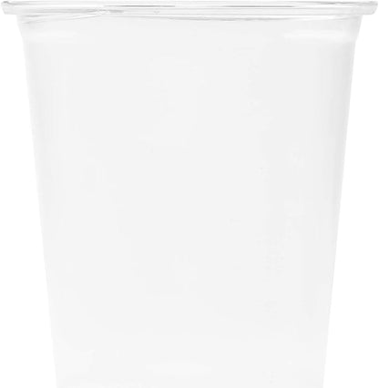 Karat [1000 ct] 10oz Plastic Cups, Clear Disposable Cold Cup for Iced Coffee, Smoothies, and More, 78mm (C-KC10)
