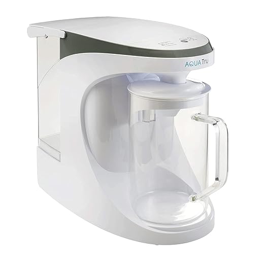 Aqua TRU Carafe | Countertop Water Purifier for PFAS and Other Contaminants with Exclusive 4-Stage Ultra Reverse Osmosis Technology (No Plumbing or Installation Required) | BPA Free