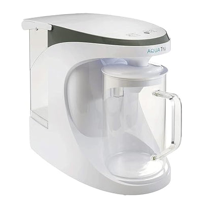 Aqua TRU Carafe | Countertop Water Purifier for PFAS and Other Contaminants with Exclusive 4-Stage Ultra Reverse Osmosis Technology (No Plumbing or Installation Required) | BPA Free