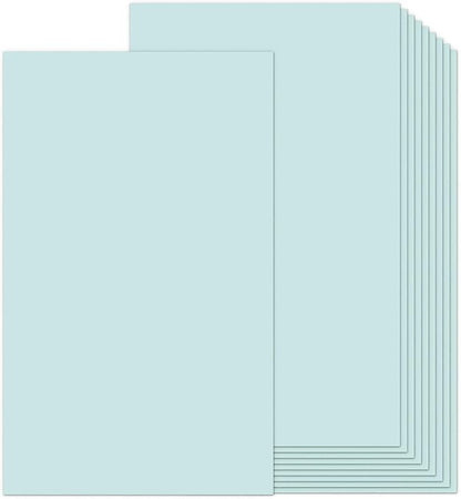 Goefun Blue Cover Stock 8.5x14 Thick Paper 100 Sheets, 80lb Blue Heavyweight Legal Cardstock Printer Paper For Arts and Crafts, Brochures, Posters