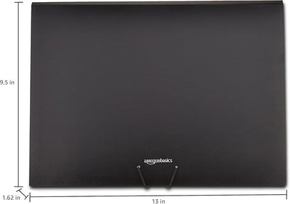 Amazon Basics Expanding Organizer File Folder, Letter Size - Black, 1-Pack