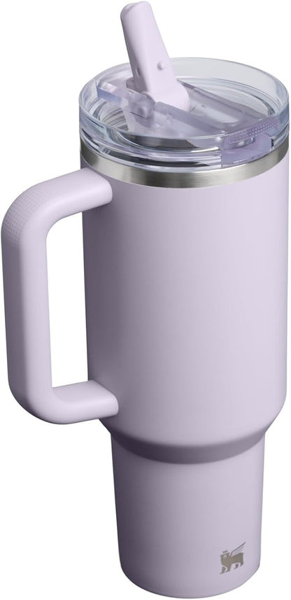 STANLEY Quencher ProTour Flip Straw Tumbler with Leakproof Lid | Built-In Straw & Handle | Cupholder Compatible for Travel | Insulated Stainless Steel Cup | BPA-Free