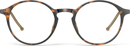 VISOONE Round Lightweight Blue Light Blocking Glasses Women Men Fashion Cute Thin Eyewear Niko