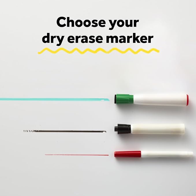 Post-it Dry Erase Whiteboard Film Surface for Walls, Doors, Tables, Chalkboards, Whiteboards, and More, Removable, Stain-Proof, Easy Installation, 4 ft x 3 ft Roll (DEF4x3)