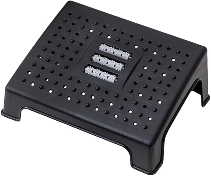 Zerodeko Non-Slip Footstool Under Desk Footrest Stable Office Step Stool with Strong Load Capacity for Home Sofa Leg Support Comfortable