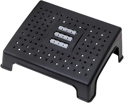 Zerodeko Non-Slip Footstool Under Desk Footrest Stable Office Step Stool with Strong Load Capacity for Home Sofa Leg Support Comfortable